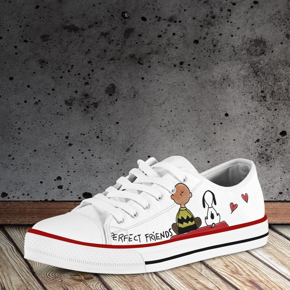 Snoopy Low Top Canvas Sneakers Shoes 2026