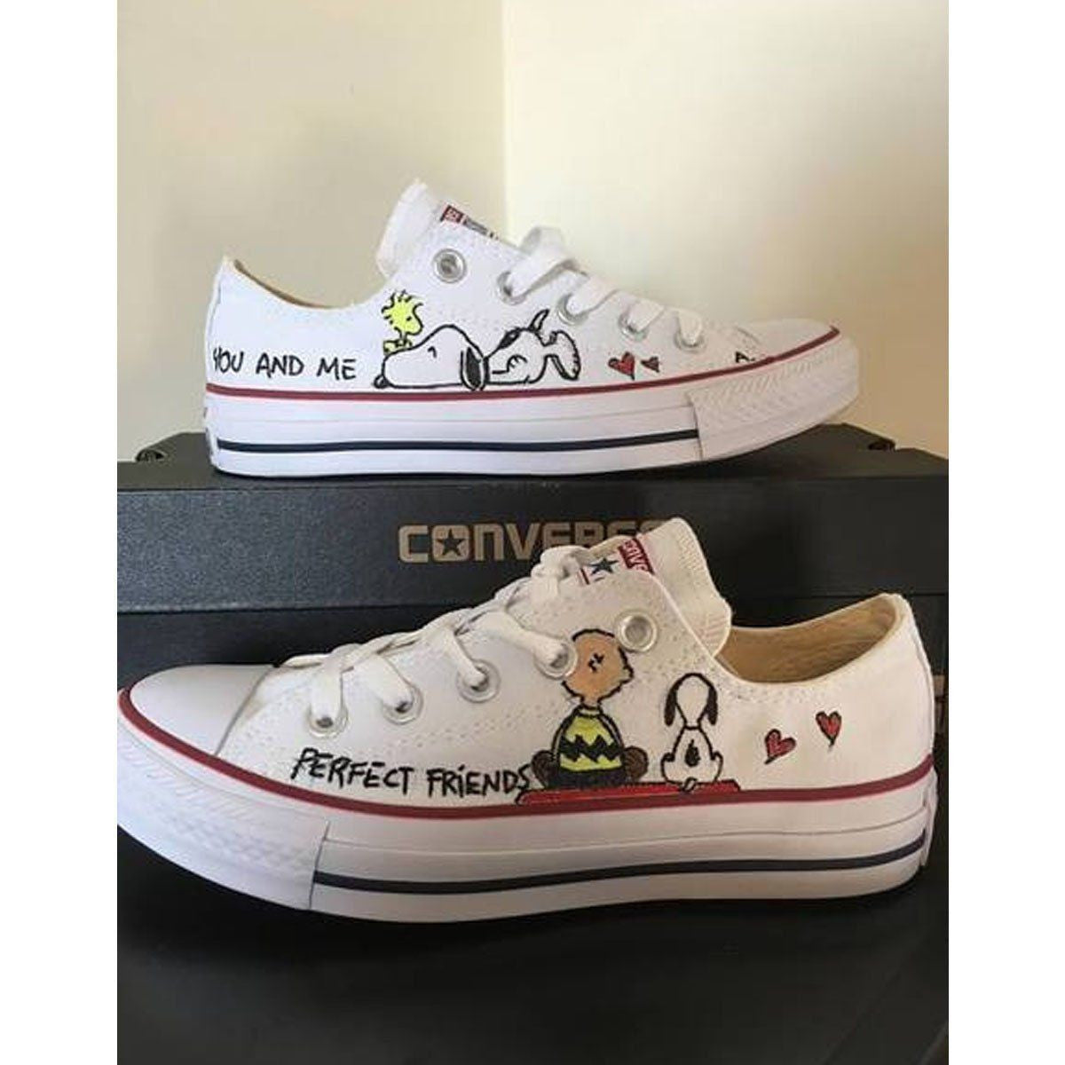 Snoopy Low Top Canvas Sneakers Shoes 2026