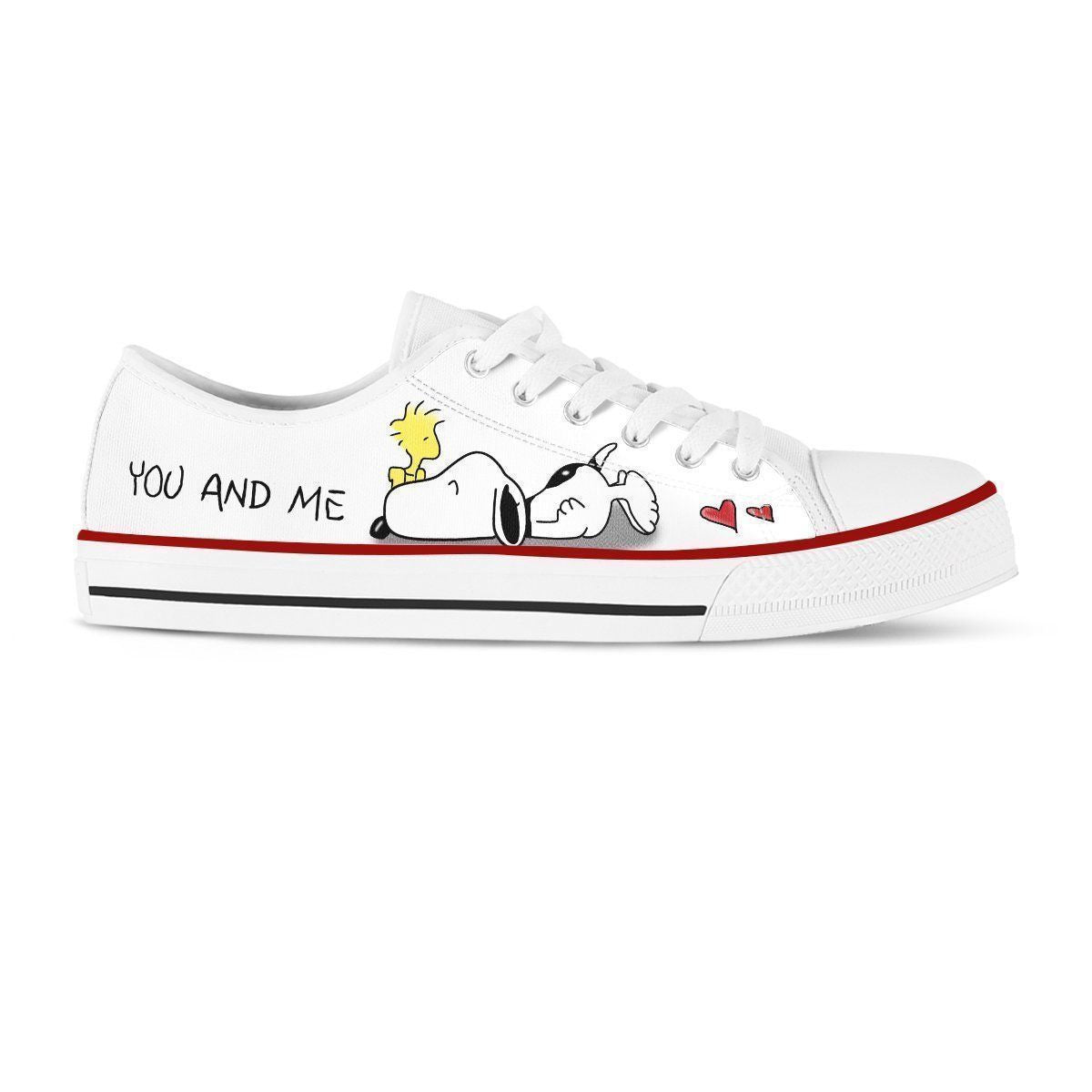 Snoopy Low Top Canvas Sneakers Shoes 2026