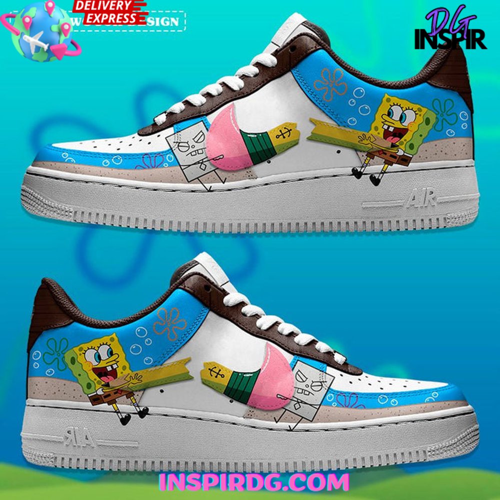 SpongeBob vs Stroke Air Low-Top Sneakers Shoes 2026
