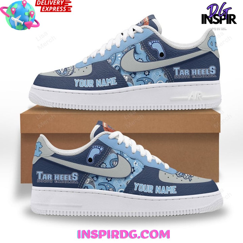 Tar Heels North Carolina Air Low-Top Sneakers Shoes 2026
