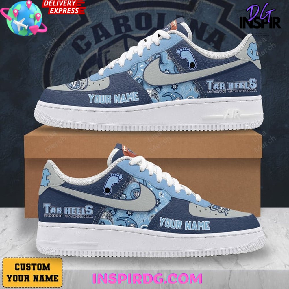 Tar Heels North Carolina Air Low-Top Sneakers Shoes 2026