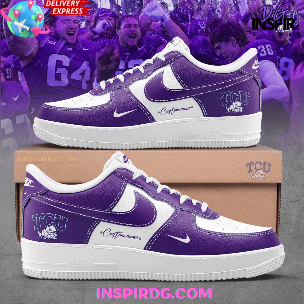 TCU Football Air Low-Top Sneakers Shoes 2026