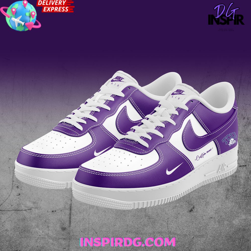 TCU Football Air Low-Top Sneakers Shoes 2026