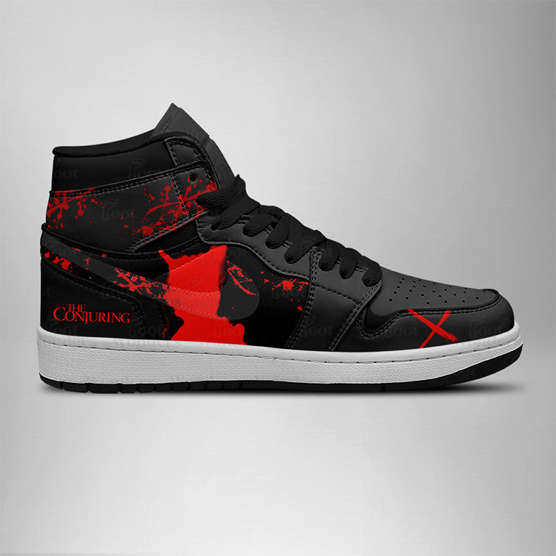 FootgearElite The Conjuring AJ1 High Sneakers Shoes For Men And Women