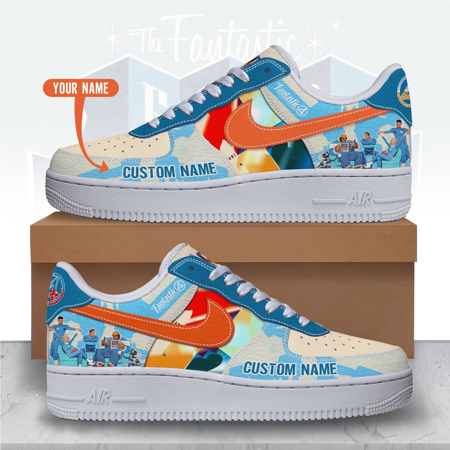 The Fantastic Four Air Low-Top Sneakers Shoes 2026