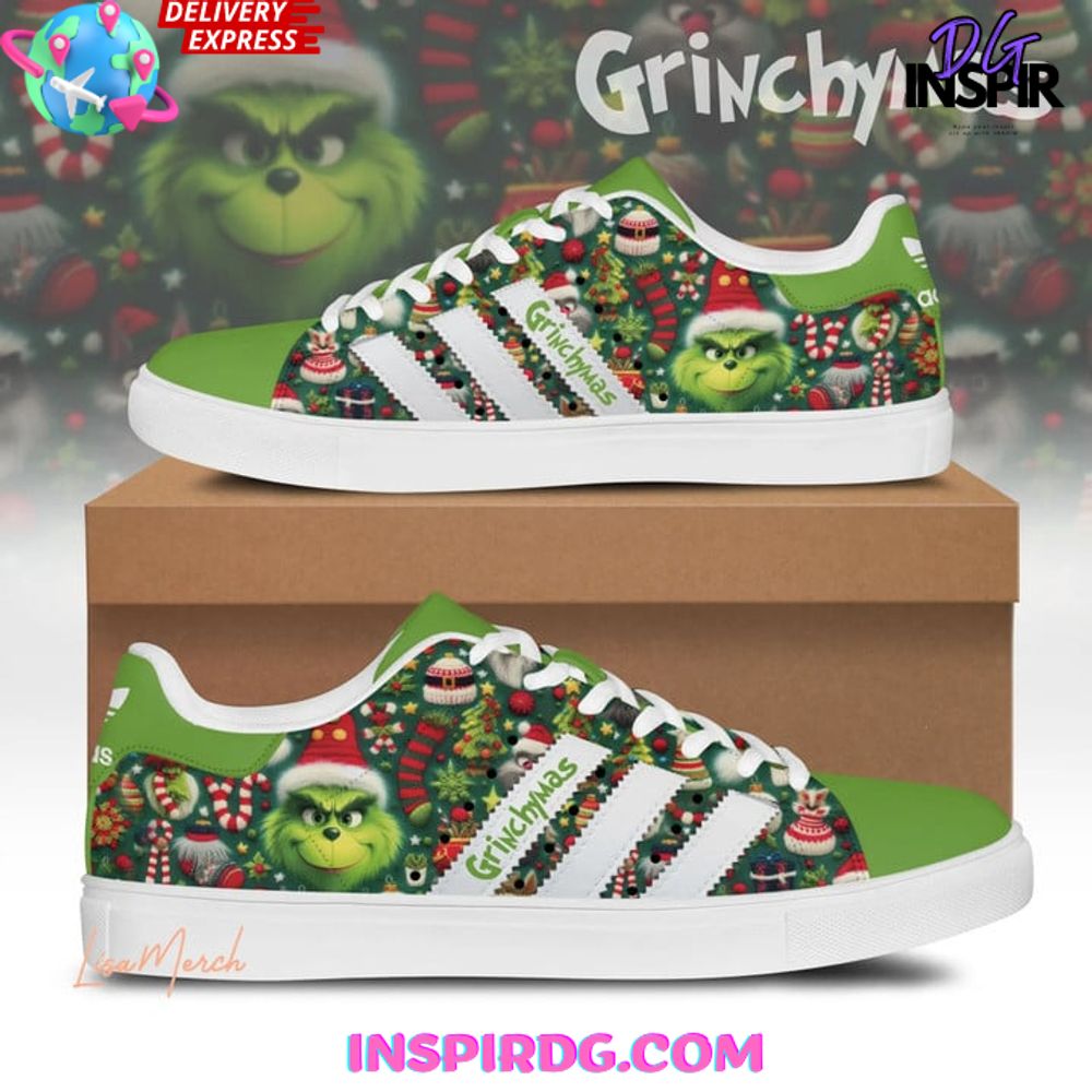 FootGearElite The Grinch Skate Stan Shoes Sneakes For Men And Women 1