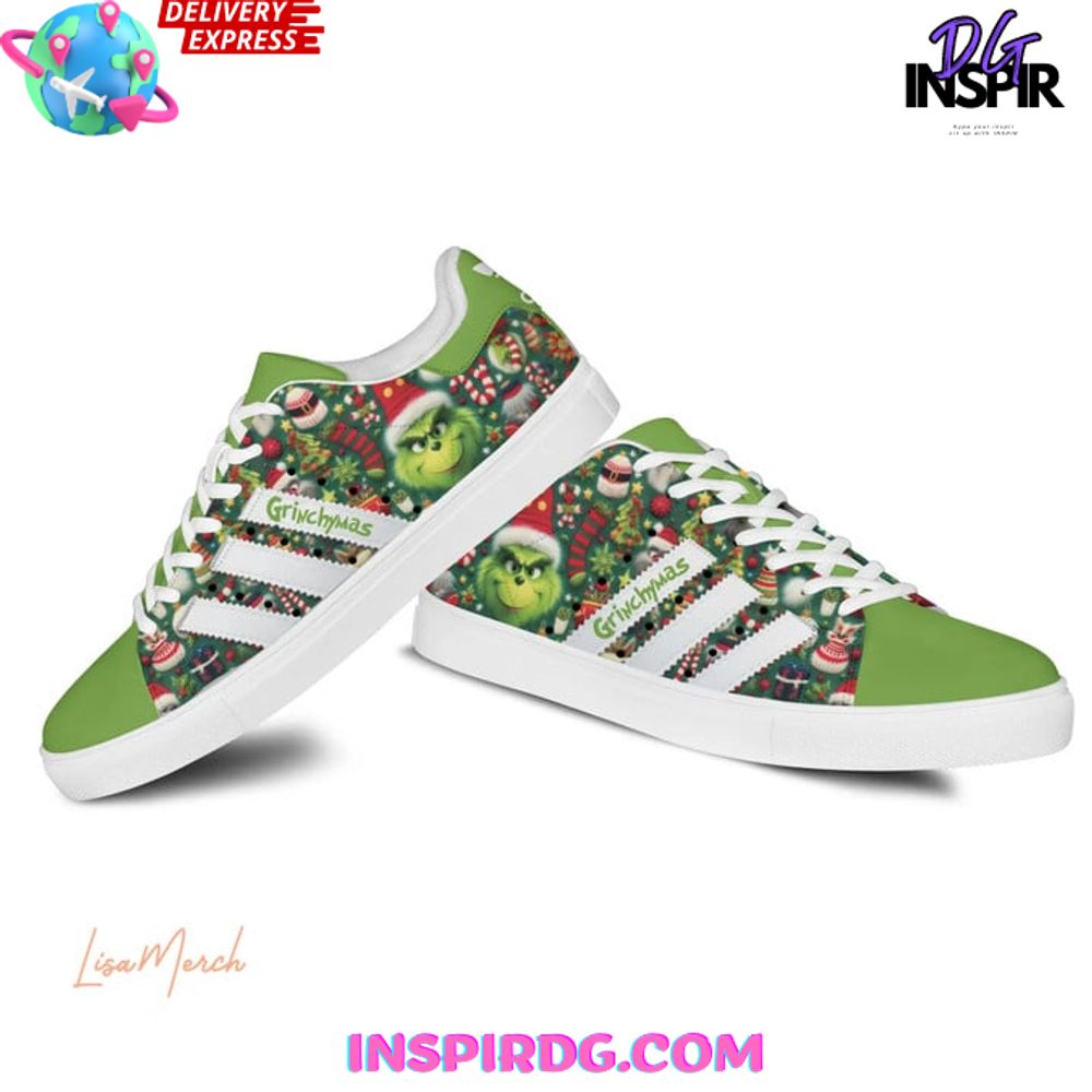 FootGearElite The Grinch Skate Stan Shoes Sneakes For Men And Women 1