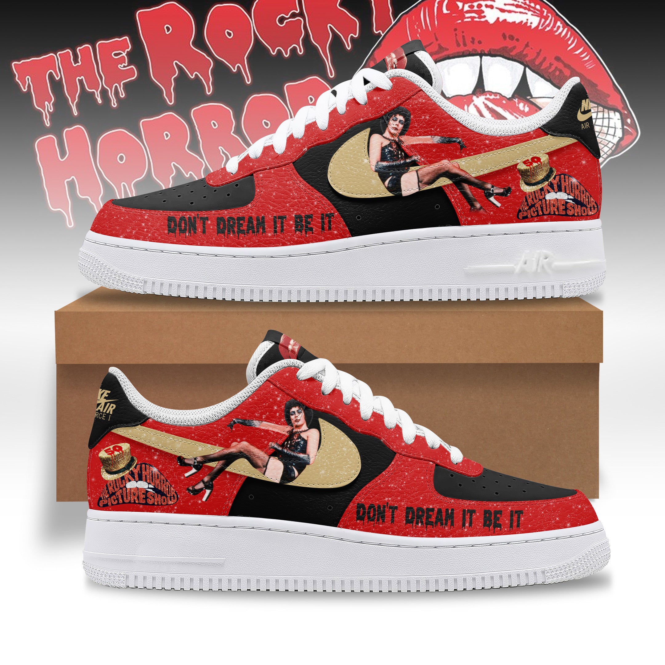 The Rocky Horror Picture Show Air Low-Top Sneakers Shoes 2026