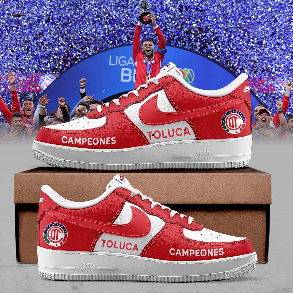 Toluca FC Air Low-Top Sneakers Shoes 2026