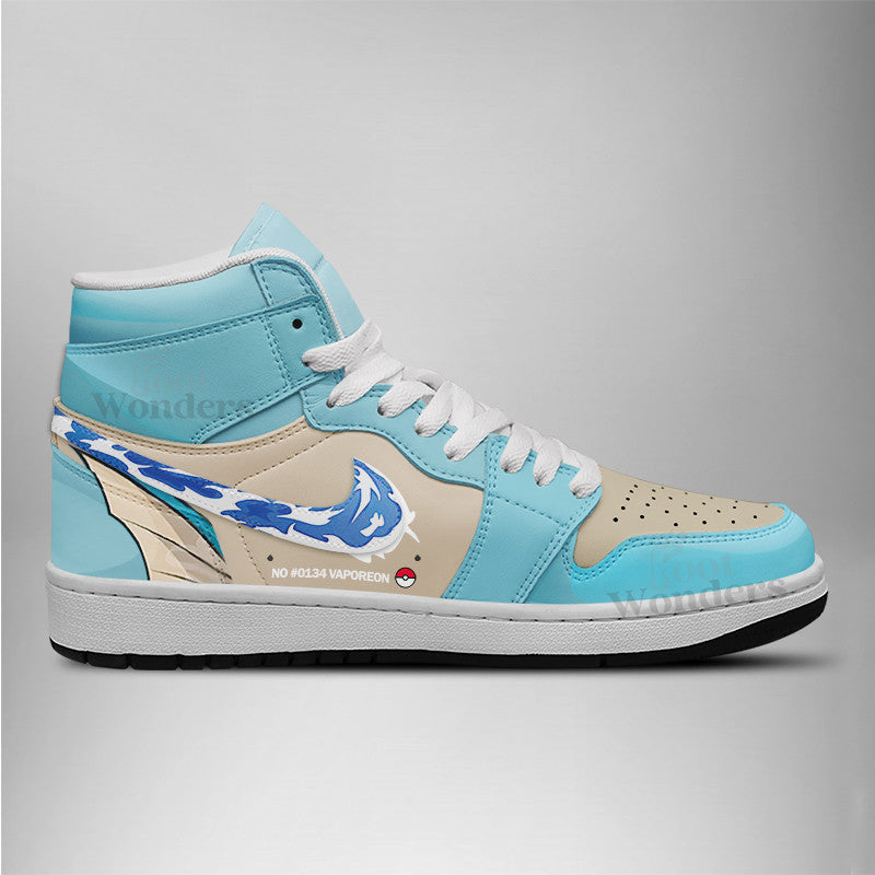 FootgearElite VAPOREON  AJ1 High Sneakers Shoes For Men And Women
