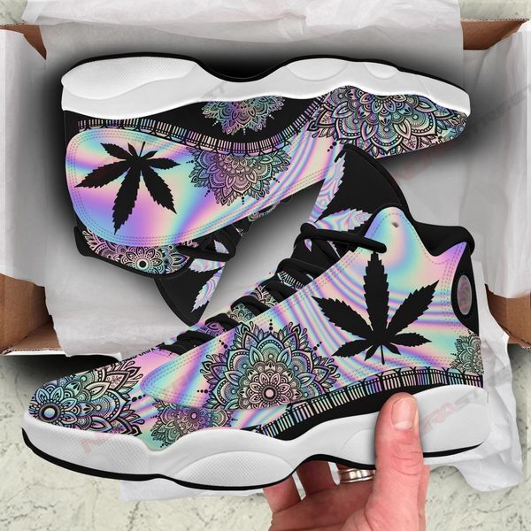 FootGearElite Weed AJ13 Sneakers Shoes For Men And Women 1
