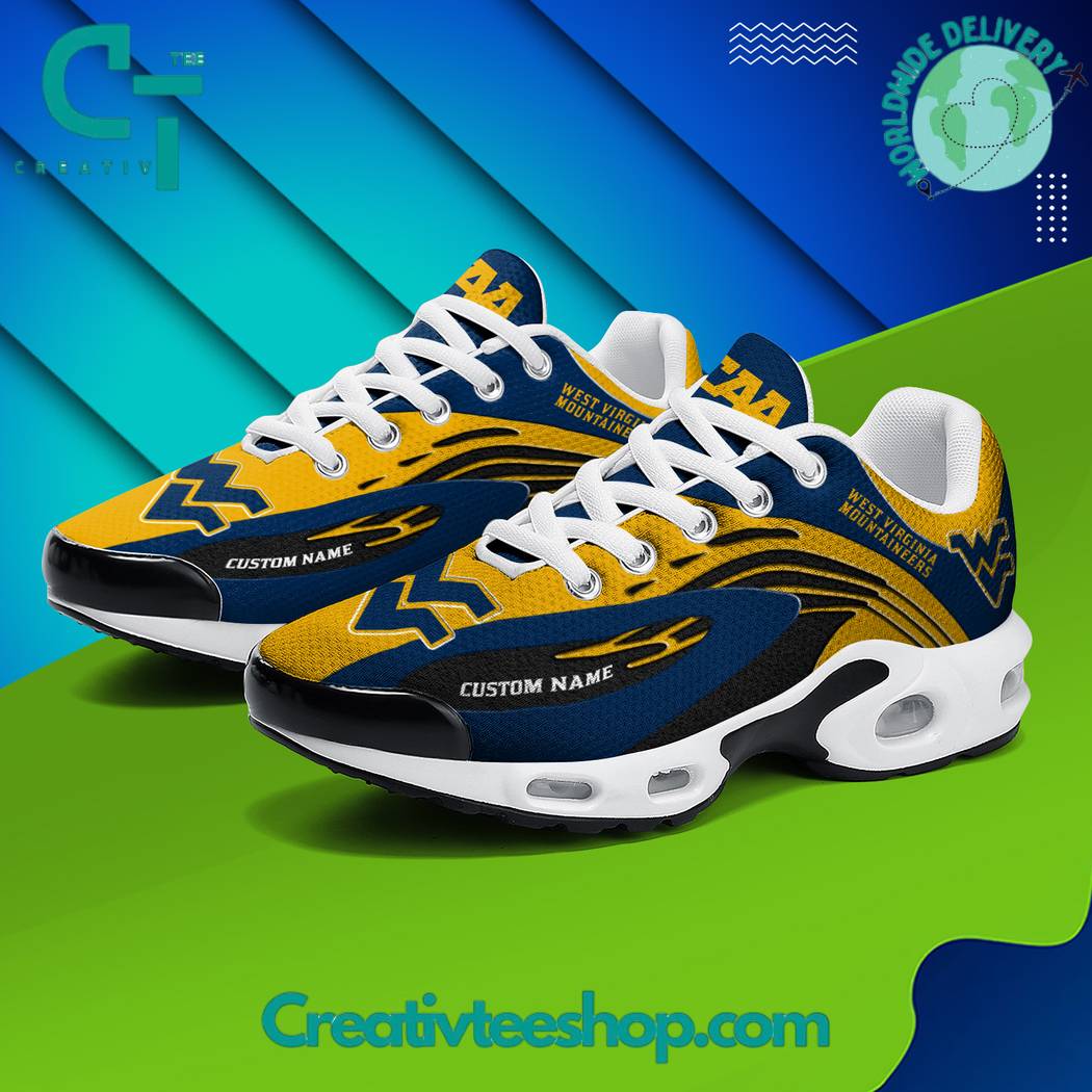 FootgearElite West Virginia Mountaineers TN Shoes Sneakers For Men And Women 2