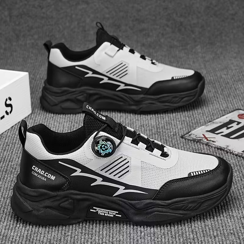 Orthopedic Men's Breathable Sneakers Odor Resistant Height Boost Running Shoes