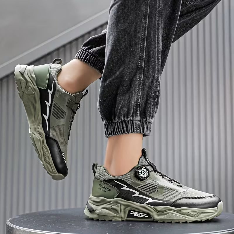 Orthopedic Men's Breathable Sneakers Odor Resistant Height Boost Running Shoes