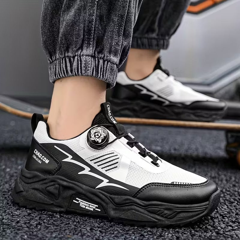 Orthopedic Men's Breathable Sneakers Odor Resistant Height Boost Running Shoes