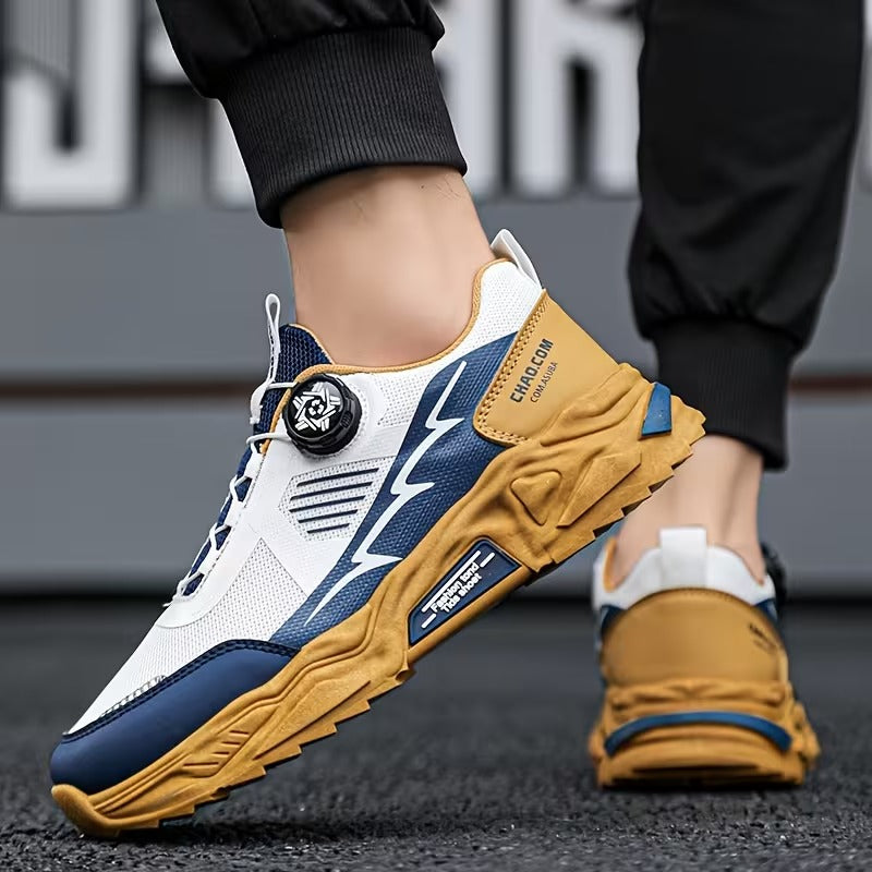 Orthopedic Men's Breathable Sneakers Odor Resistant Height Boost Running Shoes
