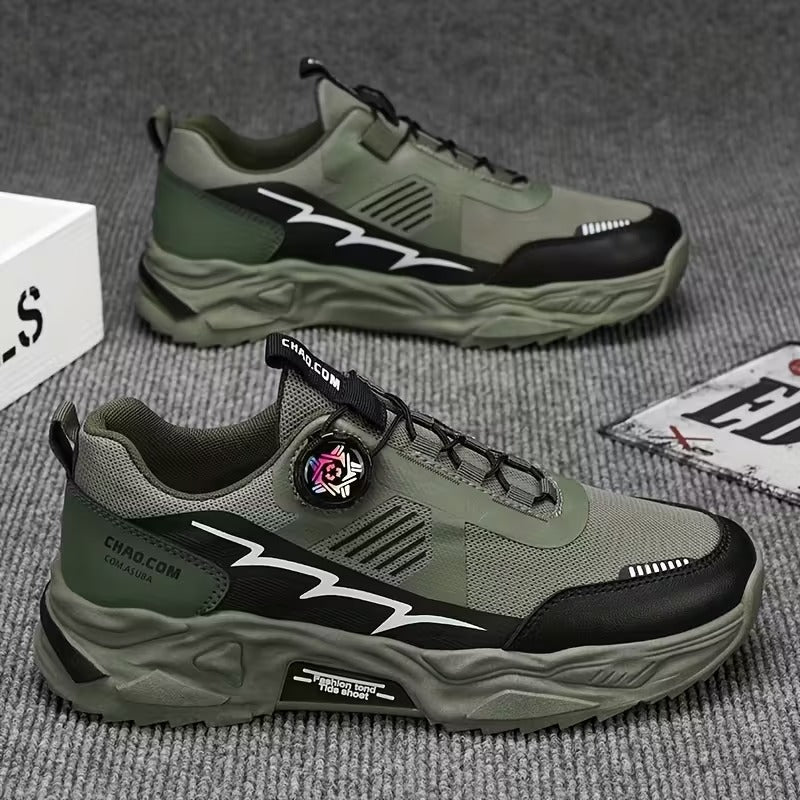 Orthopedic Men's Breathable Sneakers Odor Resistant Height Boost Running Shoes