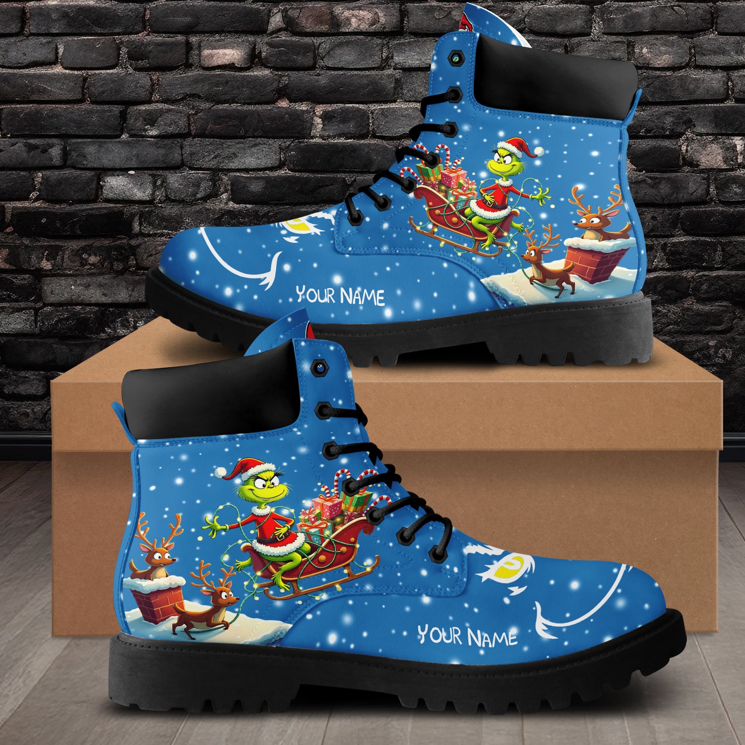The Grinch Boots Shoes 2026