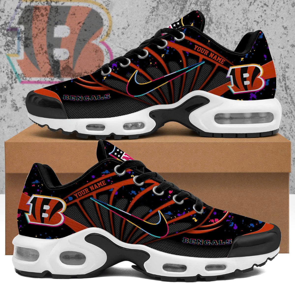 Cincinnati Bengals TN Shoes Sneakers 2026